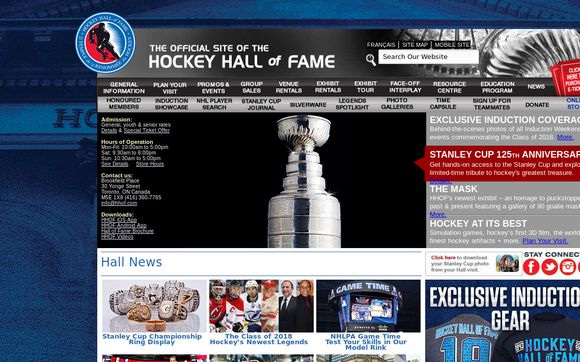 Thumbnail of Hockey Hall of Fame