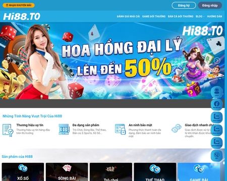 website thubmnail of Hi88.to