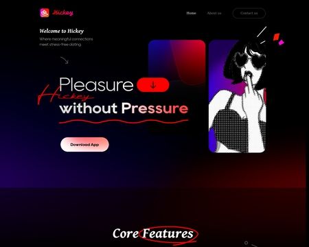 website thubmnail of Hickeyapp