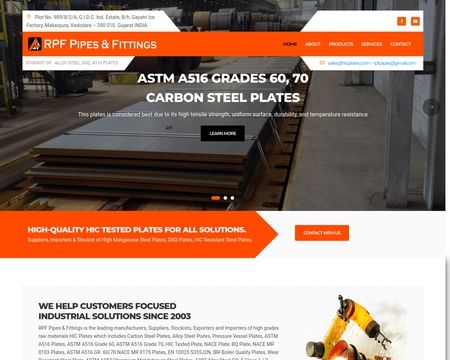 website thubmnail of Hicplates