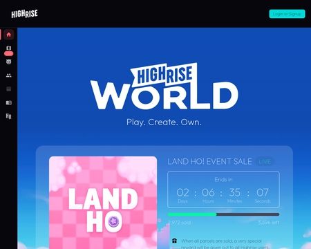 website thubmnail of Highrise.game