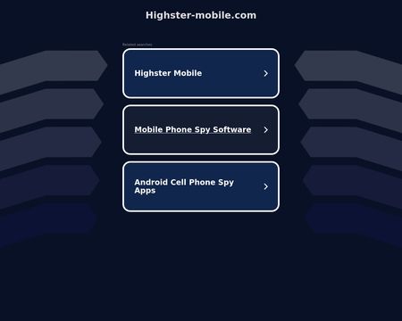 website thubmnail of Highster-Mobile