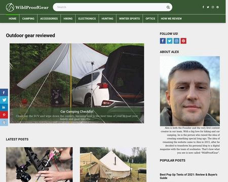 website thubmnail of Hikezone.org