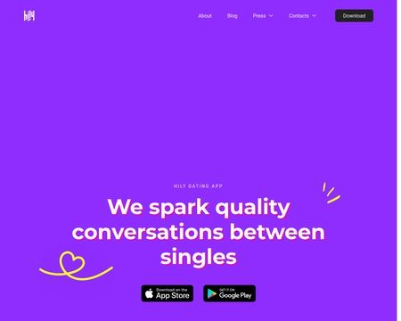 website thubmnail of Hily