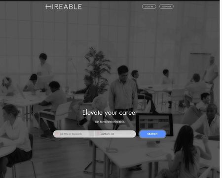 website thubmnail of Hireable