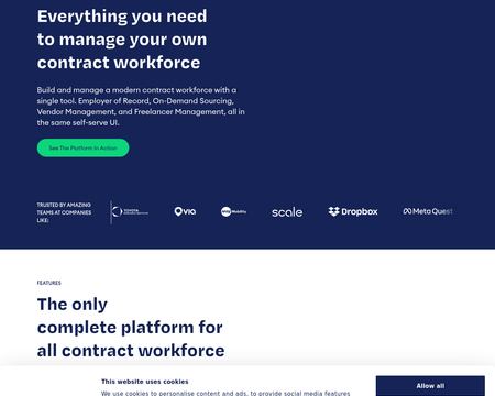 website thubmnail of HireArt