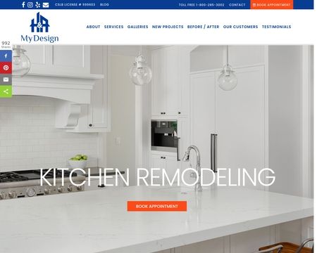 website thubmnail of Hnamydesign