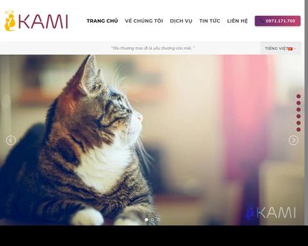 website thubmnail of Hoatangthucung.vn
