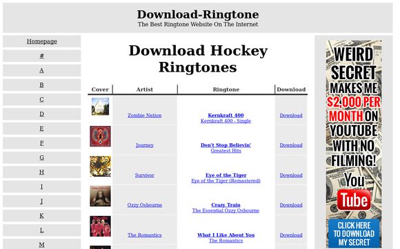 Thumbnail of Hockey.download-ringtone.com