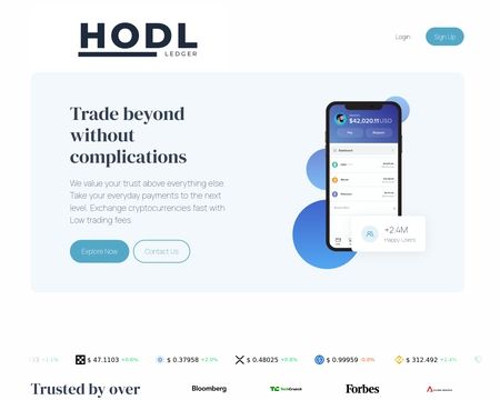 Hodlledger.io