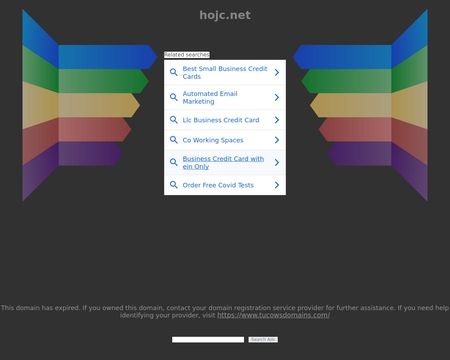 website thubmnail of Hojc.net