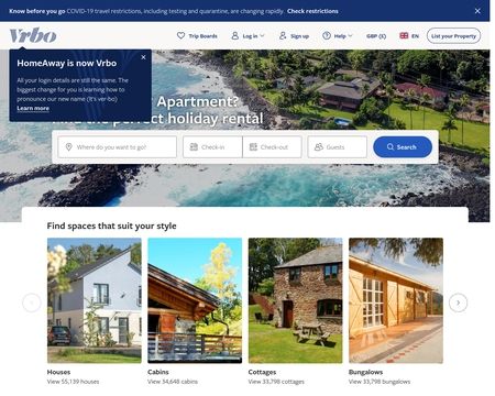 website thubmnail of Holiday-Rentals.co.uk