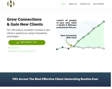 website thubmnail of Holistic VIP