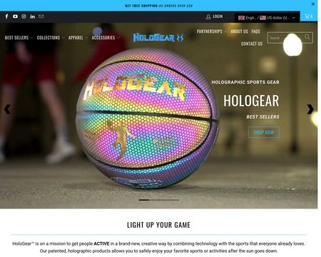 website thubmnail of Hologear