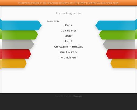 website thubmnail of Holsterdesigns