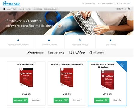 website thubmnail of Home-use
