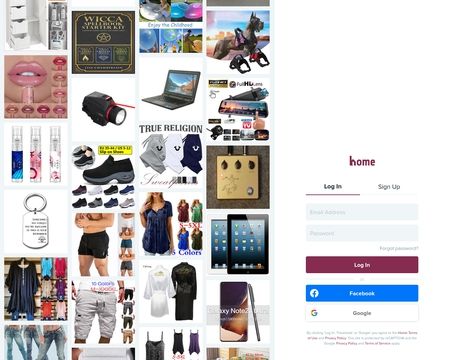website thubmnail of Home.wish