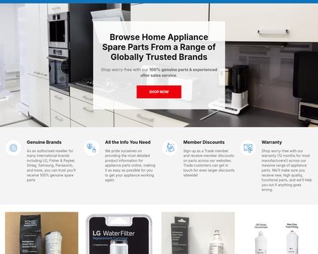 website thubmnail of Home Appliances Online