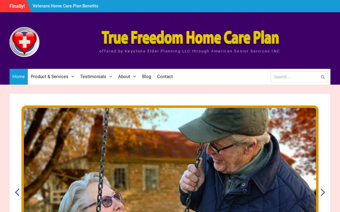 website thubmnail of Home Care Plans