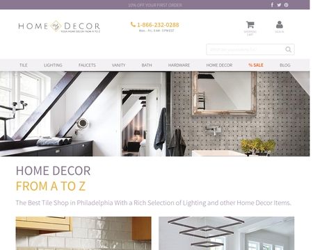 website thubmnail of Home Decor AZ