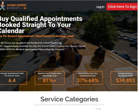 website thubmnail of Home Expert Direct