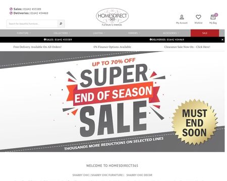 website thubmnail of Homesdirect 365