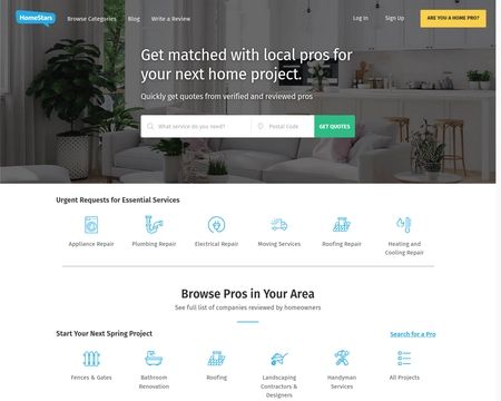 website thubmnail of HomeStars.ca