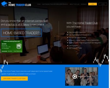 website thubmnail of Hometraderclub
