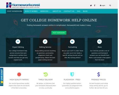 Homeworkcrest