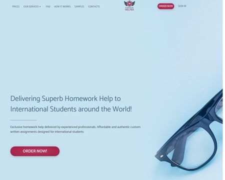 website thubmnail of Homeworkhelper.net