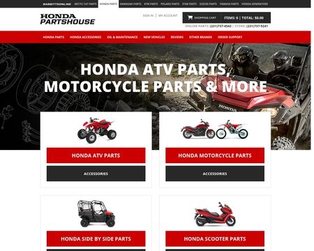 website thubmnail of Hondapartshouse