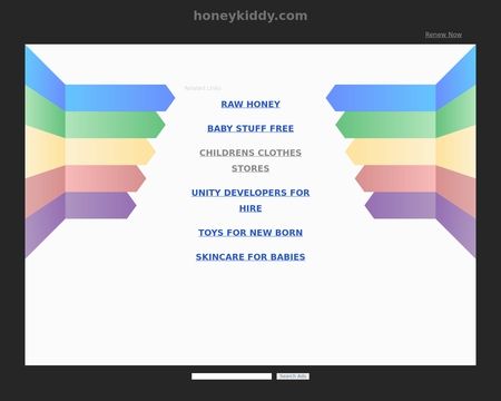 website thubmnail of HoneyKiddy