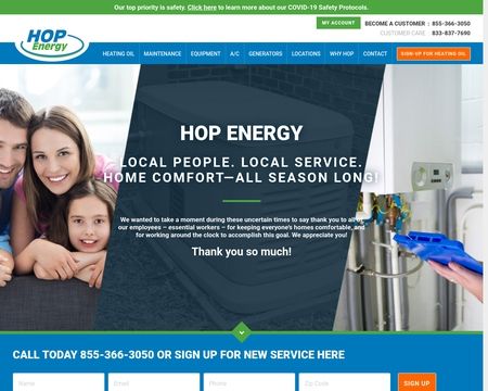 website thubmnail of Hopenergy