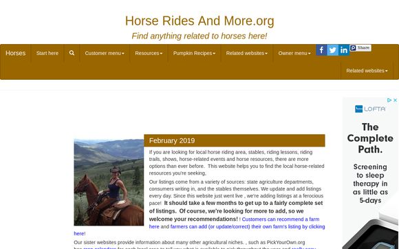 Thumbnail of Horseridesandmore.org