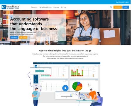 website thubmnail of HostBooks