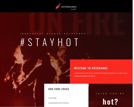 website thubmnail of Hotbrands