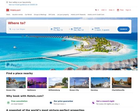 website thubmnail of HotelClub