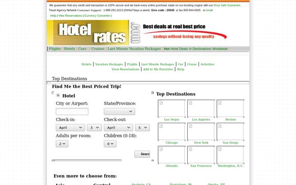 Thumbnail of Hotels Rates
