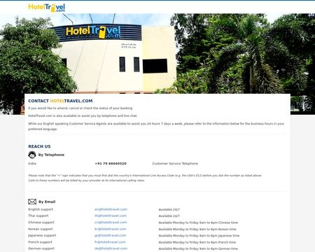 website thubmnail of HotelTravel.com