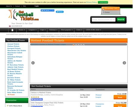 website thubmnail of HotFootballTickets