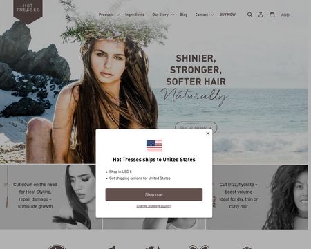 website thubmnail of Hot Tresses