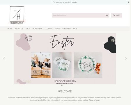 website thubmnail of House Of Harman