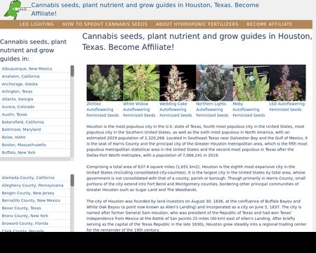 website thubmnail of Houstoncannabis.ml