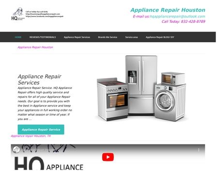 website thubmnail of Houstonqualityappliancerepair