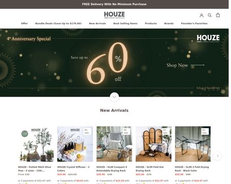 website thubmnail of Houze.com.sg
