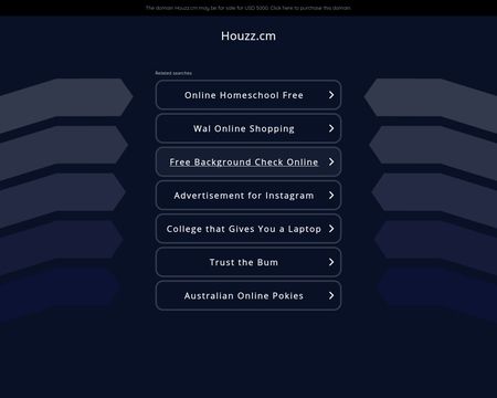 website thubmnail of Houzz.cm