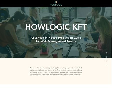website thubmnail of Howlog KFT