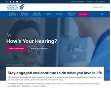 Thumbnail of The American Academy of Audiology