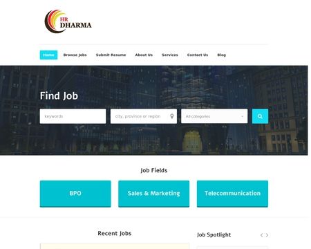 website thubmnail of Hrdharma.in