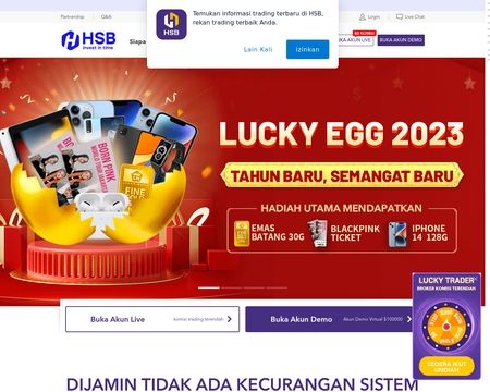 website thubmnail of Hsb.co.id